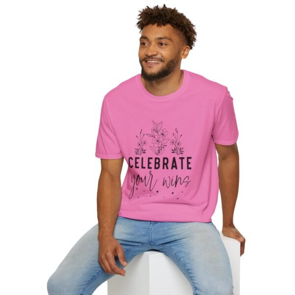 🎉"Celebrate Your Wins" – Every Victory Counts! 🏆Unisex Soft style T-Shirt - Image 48