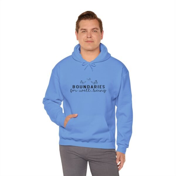 🛑 "Boundaries for Well-Being" – Self-Care & Empowerment Unisex Heavy Blend™ Hooded Sweatshirt 🛑 - Image 39