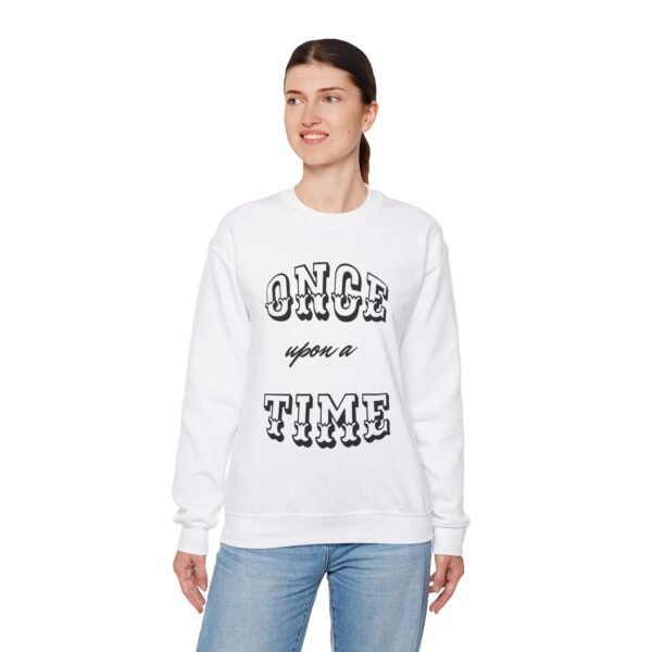 📖✨ "Once Upon a Time" – Wear Your Story ✨📖 Unisex Heavy Blend™ Crewneck Sweatshirt - Image 18