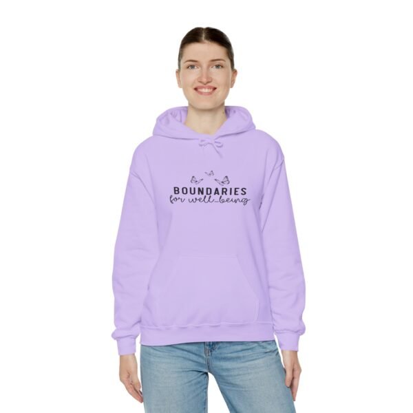 🛑 "Boundaries for Well-Being" – Self-Care & Empowerment Unisex Heavy Blend™ Hooded Sweatshirt 🛑 - Image 46