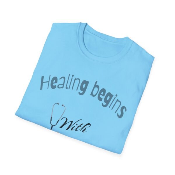 Healing Begins with a Nurse’s Touch – Comfort & Care Soft style T-Shirt - Image 5