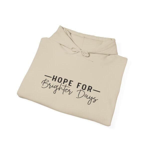 ☀️ "Hope for Brighter Days" – You Are Capable & Strong 💛Unisex Heavy Blend™ Hooded Sweatshirt - Image 4