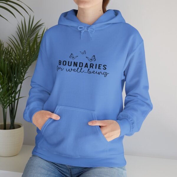 🛑 "Boundaries for Well-Being" – Self-Care & Empowerment Unisex Heavy Blend™ Hooded Sweatshirt 🛑 - Image 41