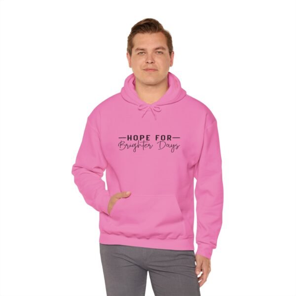 ☀️ "Hope for Brighter Days" – You Are Capable & Strong 💛Unisex Heavy Blend™ Hooded Sweatshirt - Image 9