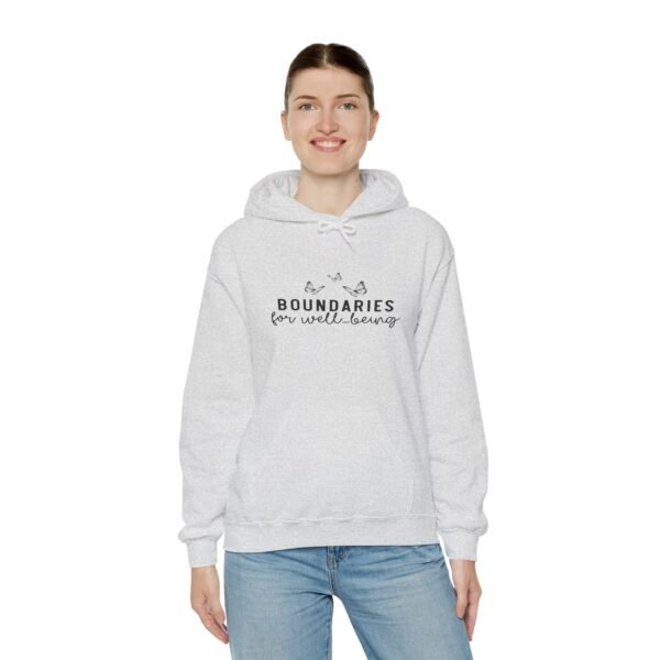 🛑 "Boundaries for Well-Being" – Self-Care & Empowerment Unisex Heavy Blend™ Hooded Sweatshirt 🛑 - Image 22