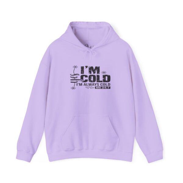 🧊 "Yes, I'm Cold – Always Cold, Me 24/7" Cozy Unisex Heavy Blend™ Hooded Sweatshirt ❄️ - Image 20