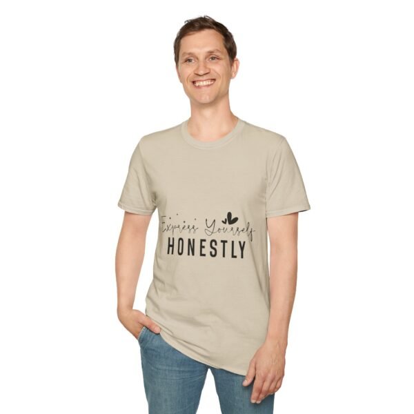 🗣️ "Express Yourself Honestly" – Be Bold, Be You ✨Unisex Soft style T-Shirt - Image 31