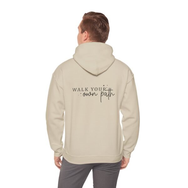 "Unique Journey" – Walk Your Own Path Hoodie🚶‍♂️🚶‍♀️Unisex Heavy Blend™ Hooded Sweatshirt - Image 15