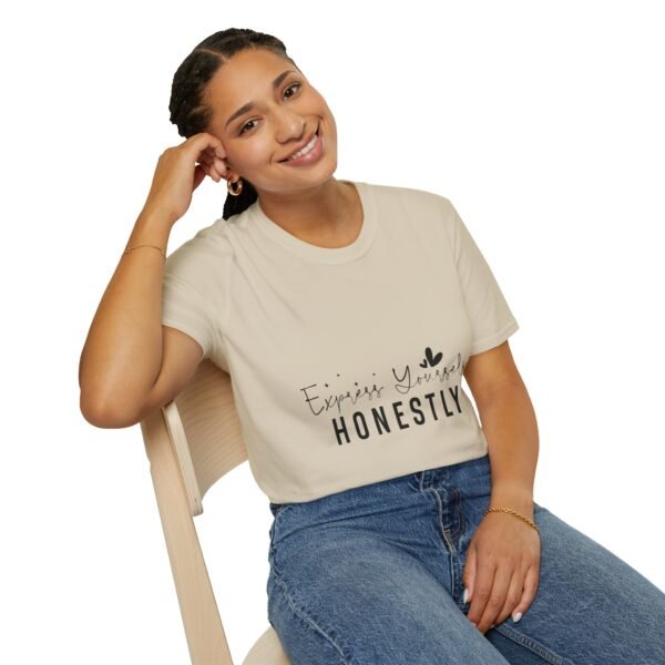 🗣️ "Express Yourself Honestly" – Be Bold, Be You ✨Unisex Soft style T-Shirt - Image 30
