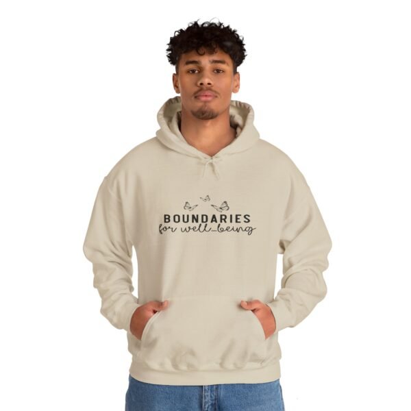 🛑 "Boundaries for Well-Being" – Self-Care & Empowerment Unisex Heavy Blend™ Hooded Sweatshirt 🛑 - Image 33