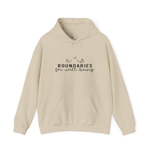 🛑 "Boundaries for Well-Being" – Self-Care & Empowerment Unisex Heavy Blend™ Hooded Sweatshirt 🛑 - Image 26