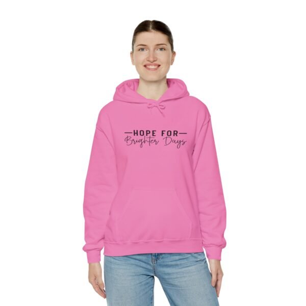 ☀️ "Hope for Brighter Days" – You Are Capable & Strong 💛Unisex Heavy Blend™ Hooded Sweatshirt - Image 14