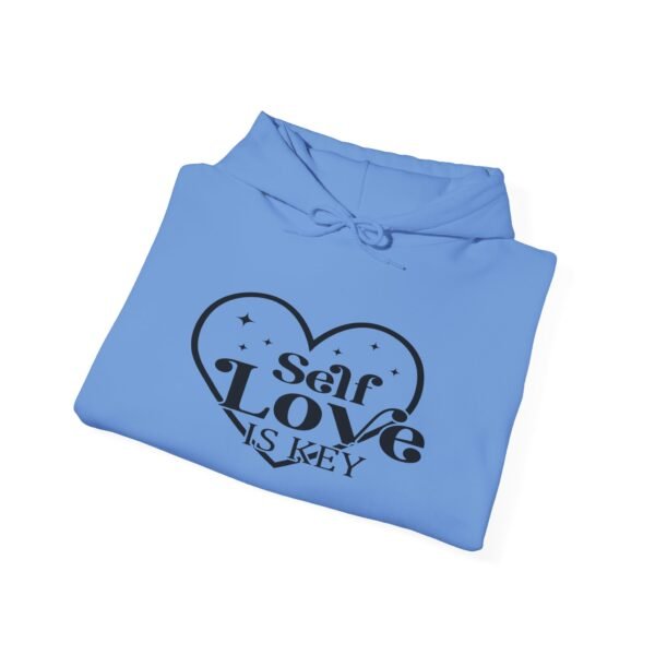 💖 "Self-Love is Key" – Love Yourself Fully ✨Unisex Heavy Blend™ Hooded Sweatshirt - Image 16