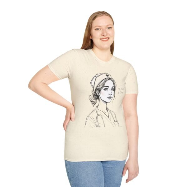 "The Will to Care" – Nurse Tribute  Soft style T-Shirt - Image 21