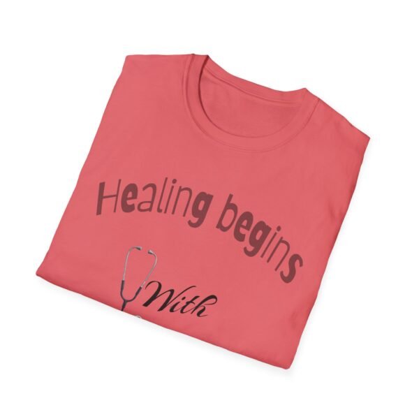 Healing Begins with a Nurse’s Touch – Comfort & Care Soft style T-Shirt - Image 18