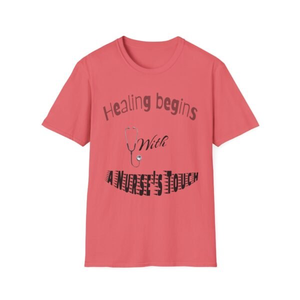 Healing Begins with a Nurse’s Touch – Comfort & Care Soft style T-Shirt - Image 15