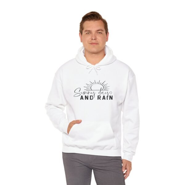 ☀️🌧️ "Sunny Days and Rain" – Embrace Every Season- Unisex Heavy Blend™ Hooded Sweatshirt ☀️🌧️ - Image 23