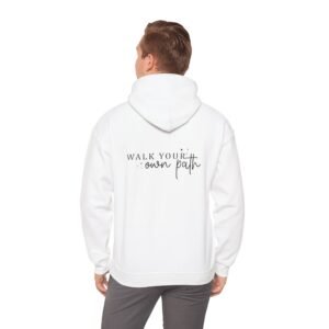 "Unique Journey" – Walk Your Own Path Hoodie🚶‍♂️🚶‍♀️Unisex Heavy Blend™ Hooded Sweatshirt