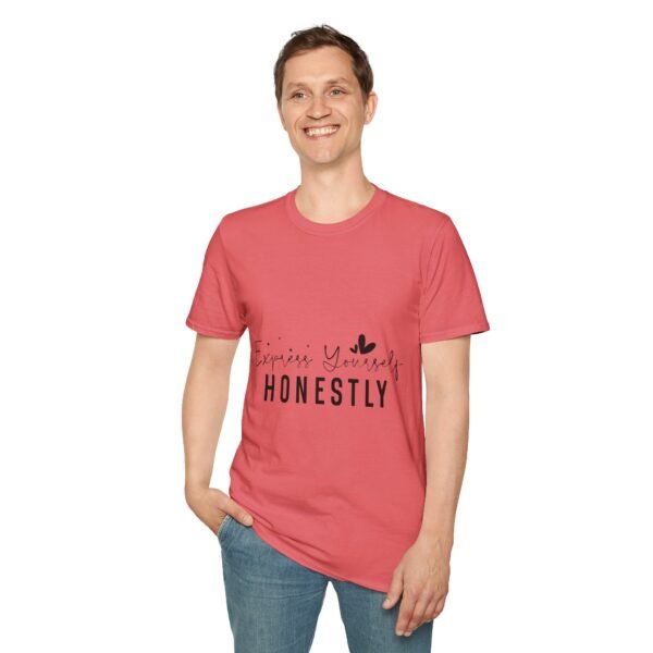 🗣️ "Express Yourself Honestly" – Be Bold, Be You ✨Unisex Soft style T-Shirt - Image 23
