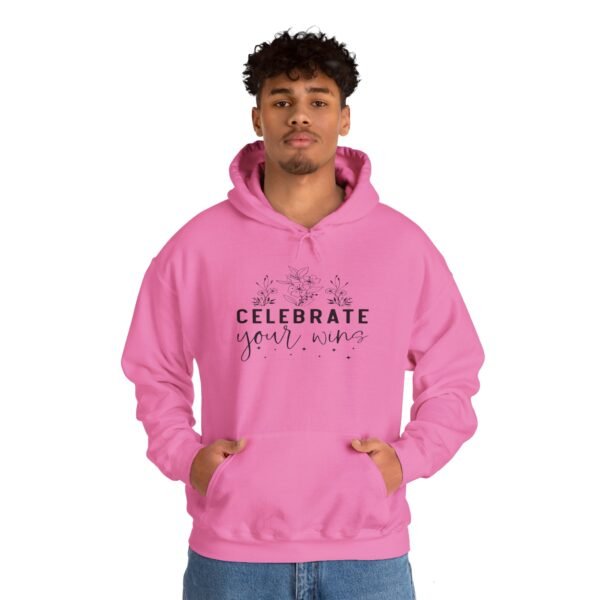 🏆 "Celebrate Your Wins" – Because You Deserve It! 🎉Unisex Heavy Blend™ Hooded Sweatshirt - Image 23