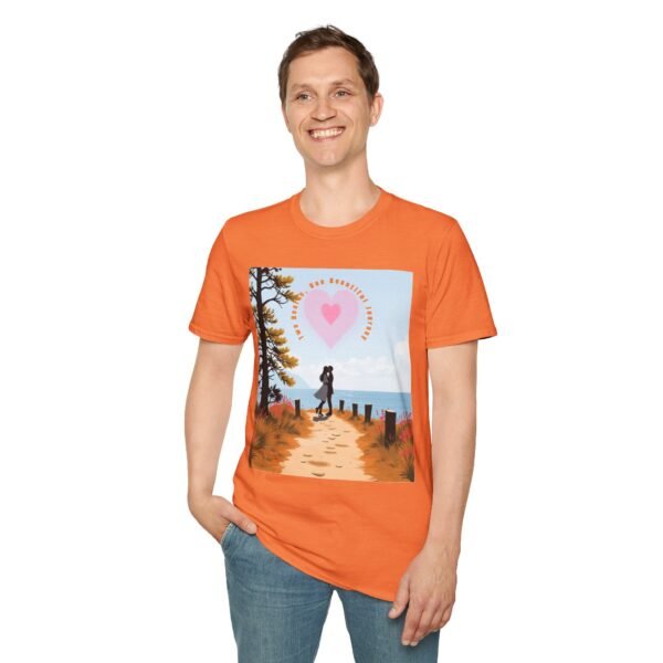 💑 "Two Hearts – One Beautiful Journey"  – Love, Unity & Forever ❤️Unisex T-Shirt for Lovers & Couples - Image 18