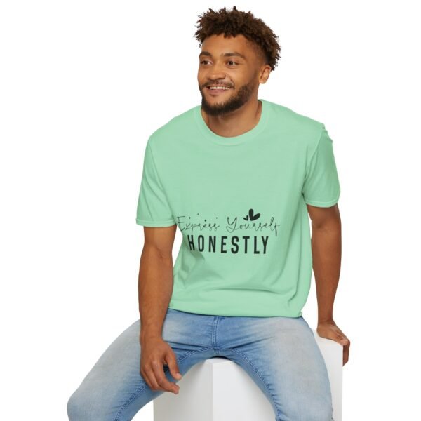 🗣️ "Express Yourself Honestly" – Be Bold, Be You ✨Unisex Soft style T-Shirt - Image 45