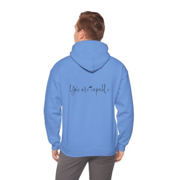 ☀️ "Hope for Brighter Days" – You Are Capable & Strong 💛Unisex Heavy Blend™ Hooded Sweatshirt - Image 30