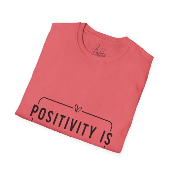 ⚡"Positivity is Power" – Spread Good Vibes Everywhere ✨Unisex Soft style T-Shirt - Image 20