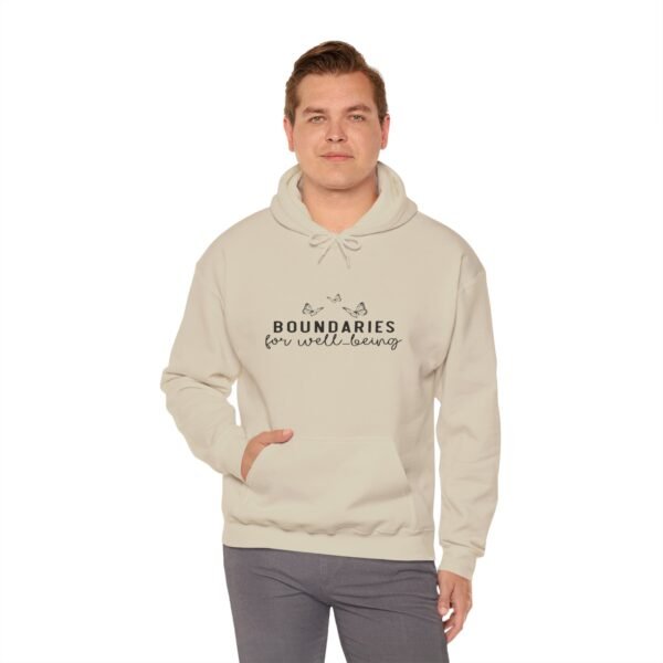 🛑 "Boundaries for Well-Being" – Self-Care & Empowerment Unisex Heavy Blend™ Hooded Sweatshirt 🛑 - Image 30