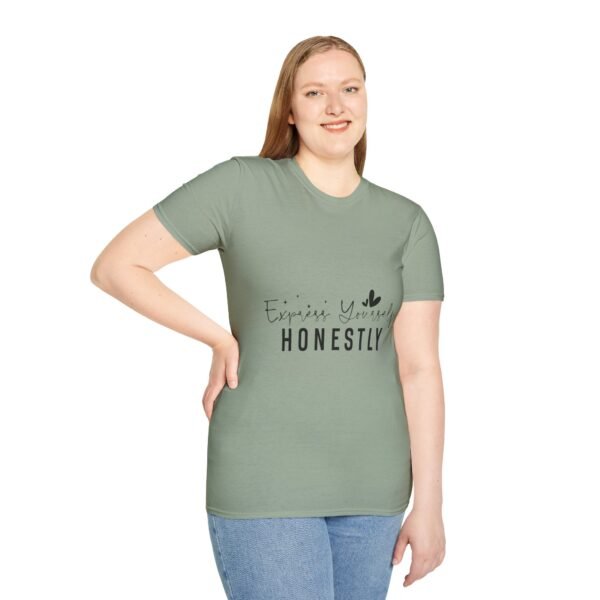 🗣️ "Express Yourself Honestly" – Be Bold, Be You ✨Unisex Soft style T-Shirt - Image 37