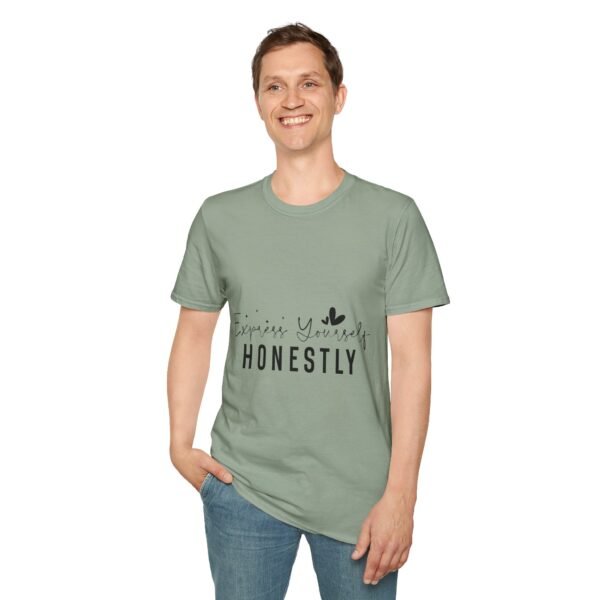 🗣️ "Express Yourself Honestly" – Be Bold, Be You ✨Unisex Soft style T-Shirt - Image 38