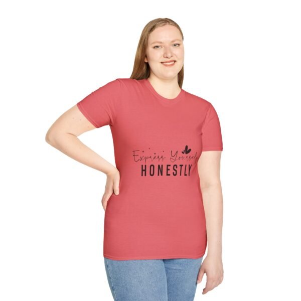 🗣️ "Express Yourself Honestly" – Be Bold, Be You ✨Unisex Soft style T-Shirt - Image 22