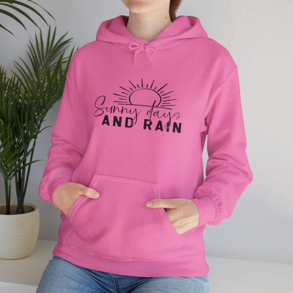 ☀️🌧️ "Sunny Days and Rain" – Embrace Every Season- Unisex Heavy Blend™ Hooded Sweatshirt ☀️🌧️ - Image 7