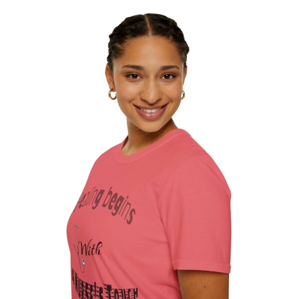 Healing Begins with a Nurse’s Touch – Comfort & Care Soft style T-Shirt - Image 20