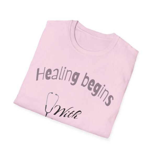 Healing Begins with a Nurse’s Touch – Comfort & Care Soft style T-Shirt - Image 32