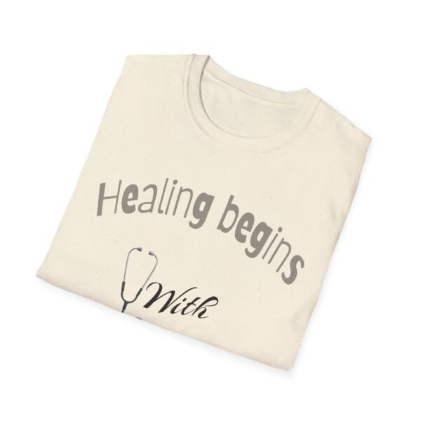 Healing Begins with a Nurse’s Touch – Comfort & Care Soft style T-Shirt - Image 25