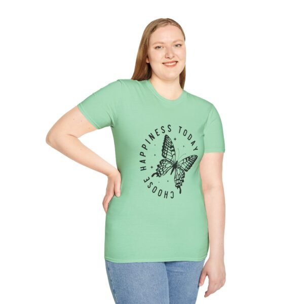 😊 "Choose Happiness Today"  – Joy is a Choice! 🌞Unisex T-Shirt - Image 8