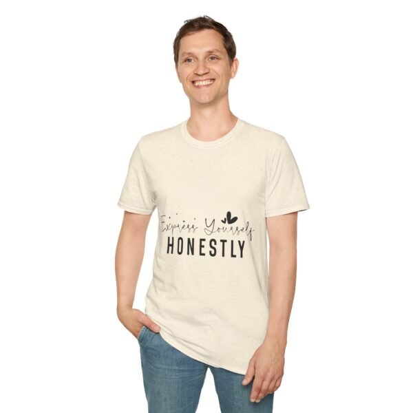 🗣️ "Express Yourself Honestly" – Be Bold, Be You ✨Unisex Soft style T-Shirt - Image 8