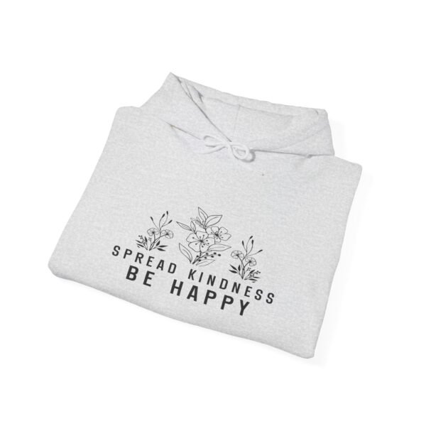 🌟 "Spread Kindness, Be Happy" – Shine Your Light Everywhere🌟Unisex Heavy Blend™ Hooded Sweatshirt💛 - Image 5