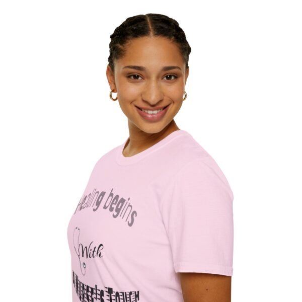 Healing Begins with a Nurse’s Touch – Comfort & Care Soft style T-Shirt - Image 33