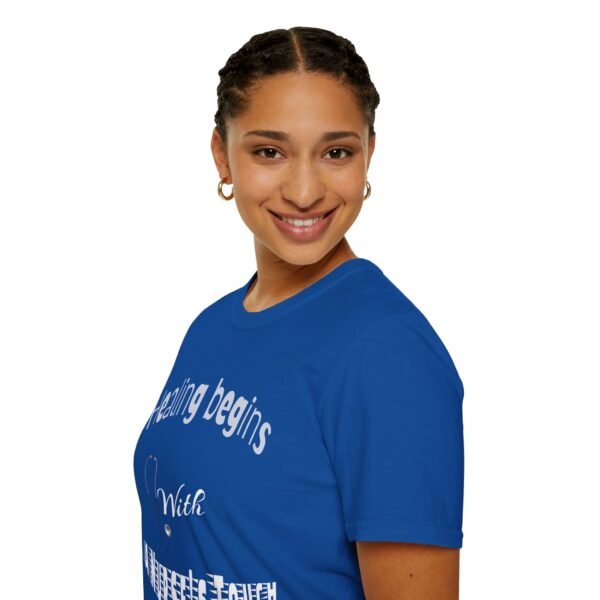 Healing Begins with a Nurse’s Touch – Comfort & Care Unisex Soft style T-Shirt - Image 33