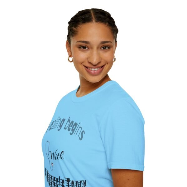 Healing Begins with a Nurse’s Touch – Comfort & Care Soft style T-Shirt - Image 6