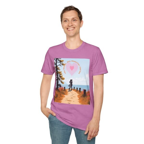 💑 "Two Hearts – One Beautiful Journey"  – Love, Unity & Forever ❤️Unisex T-Shirt for Lovers & Couples - Image 25