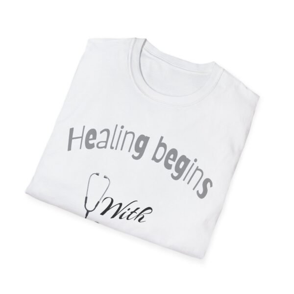 Healing Begins with a Nurse’s Touch – Comfort & Care Soft style T-Shirt - Image 11