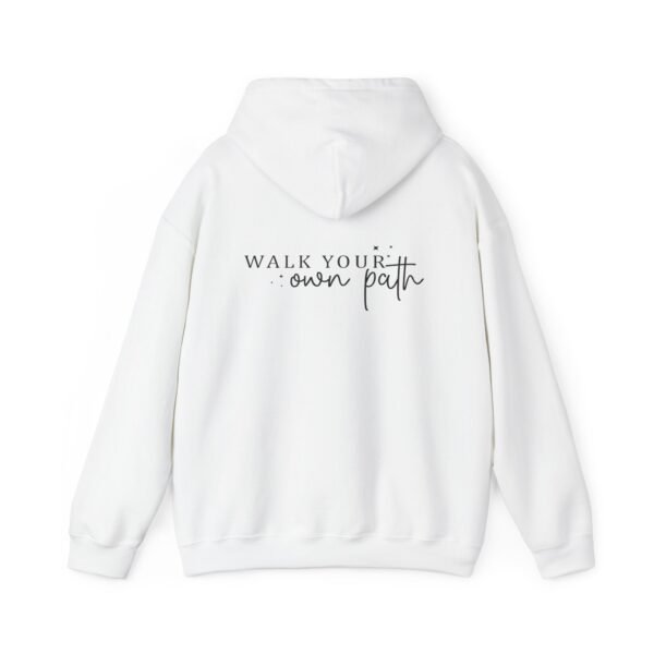 "Unique Journey" – Walk Your Own Path Hoodie🚶‍♂️🚶‍♀️Unisex Heavy Blend™ Hooded Sweatshirt - Image 4