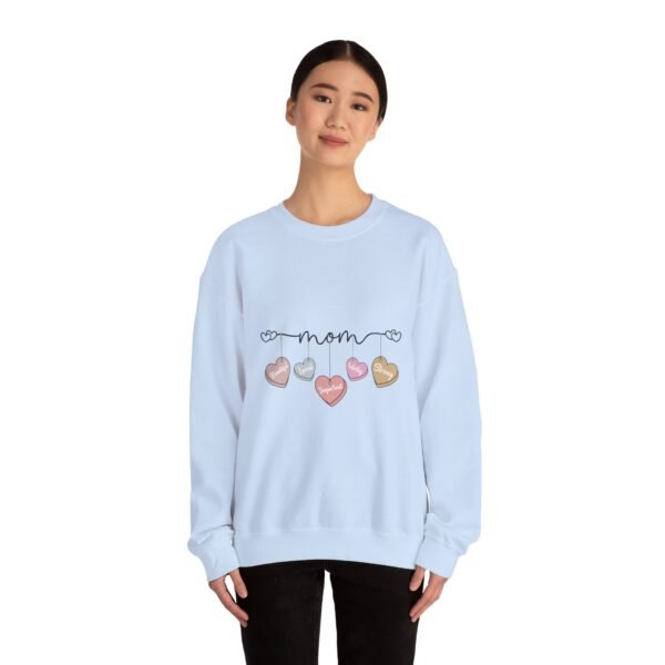 💖 "Mom – Beautiful, Loved, Important, Worthy, Strong" Heavy Blend™ Crewneck Sweatshirt 💖 - Image 21