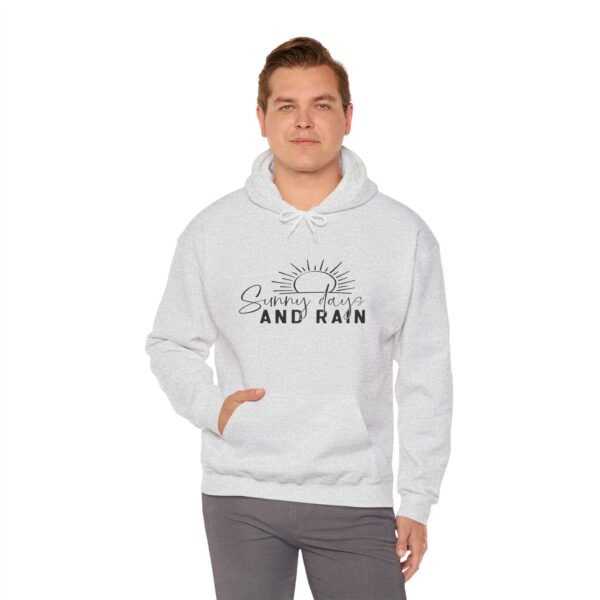 ☀️🌧️ "Sunny Days and Rain" – Embrace Every Season- Unisex Heavy Blend™ Hooded Sweatshirt ☀️🌧️ - Image 9