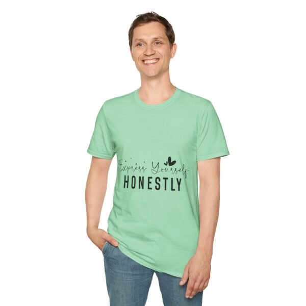 🗣️ "Express Yourself Honestly" – Be Bold, Be You ✨Unisex Soft style T-Shirt - Image 46